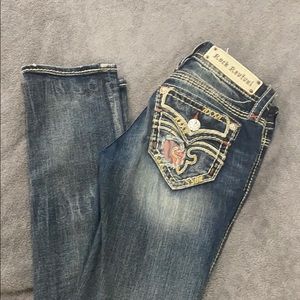 Rock Revival Raven Straight Leg Jeans